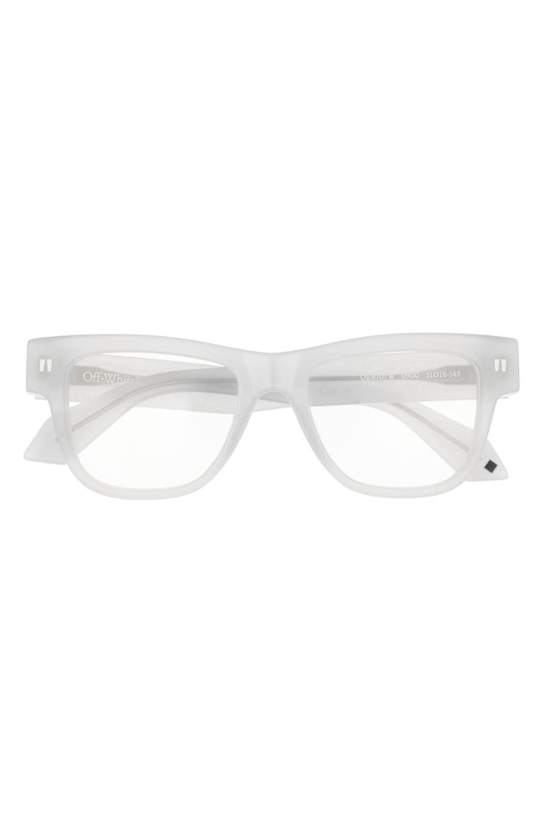 Off-White 7W 51mm Optical Glasses, Main, color, 