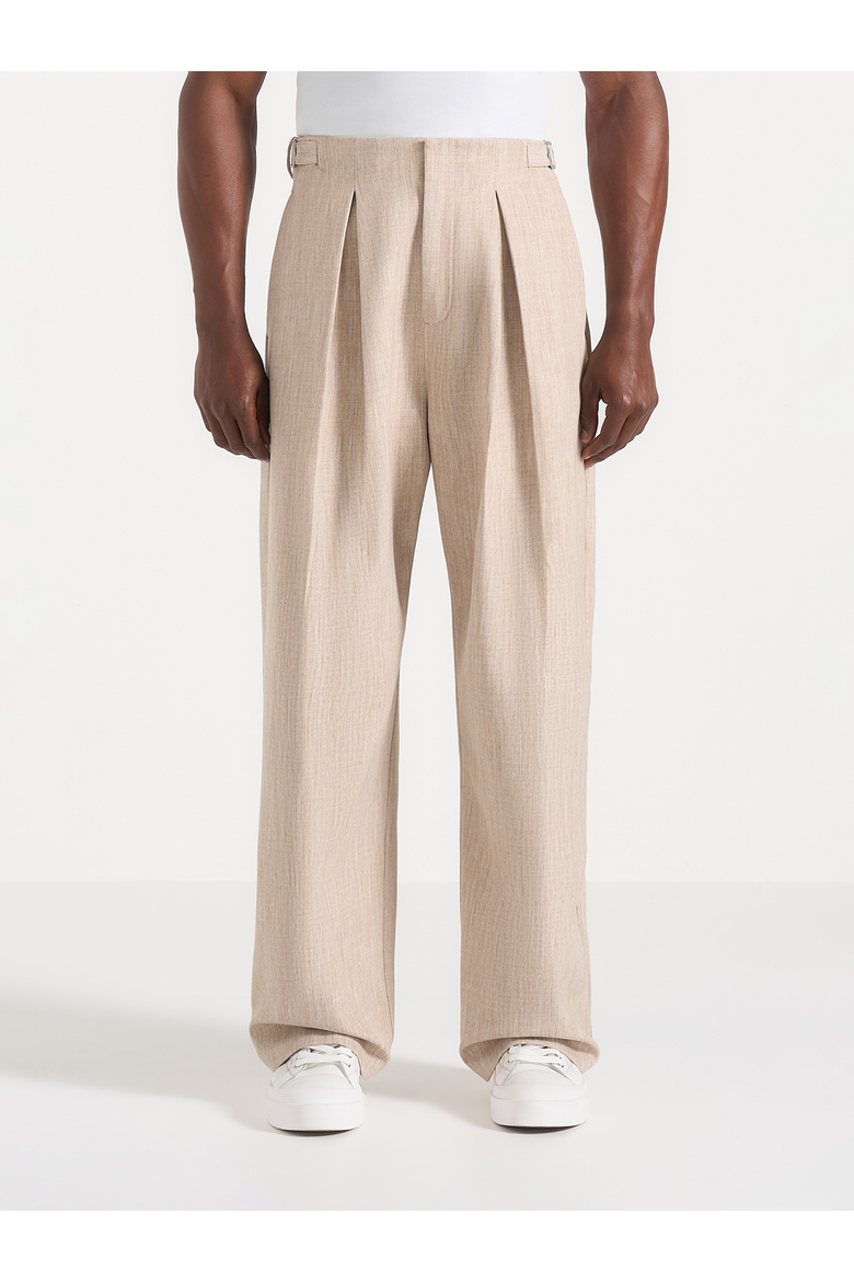 Lior Wide Leg Trousers, Main, color, Beige