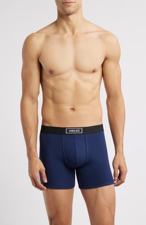 '90s Logo Cotton Rib Trunks