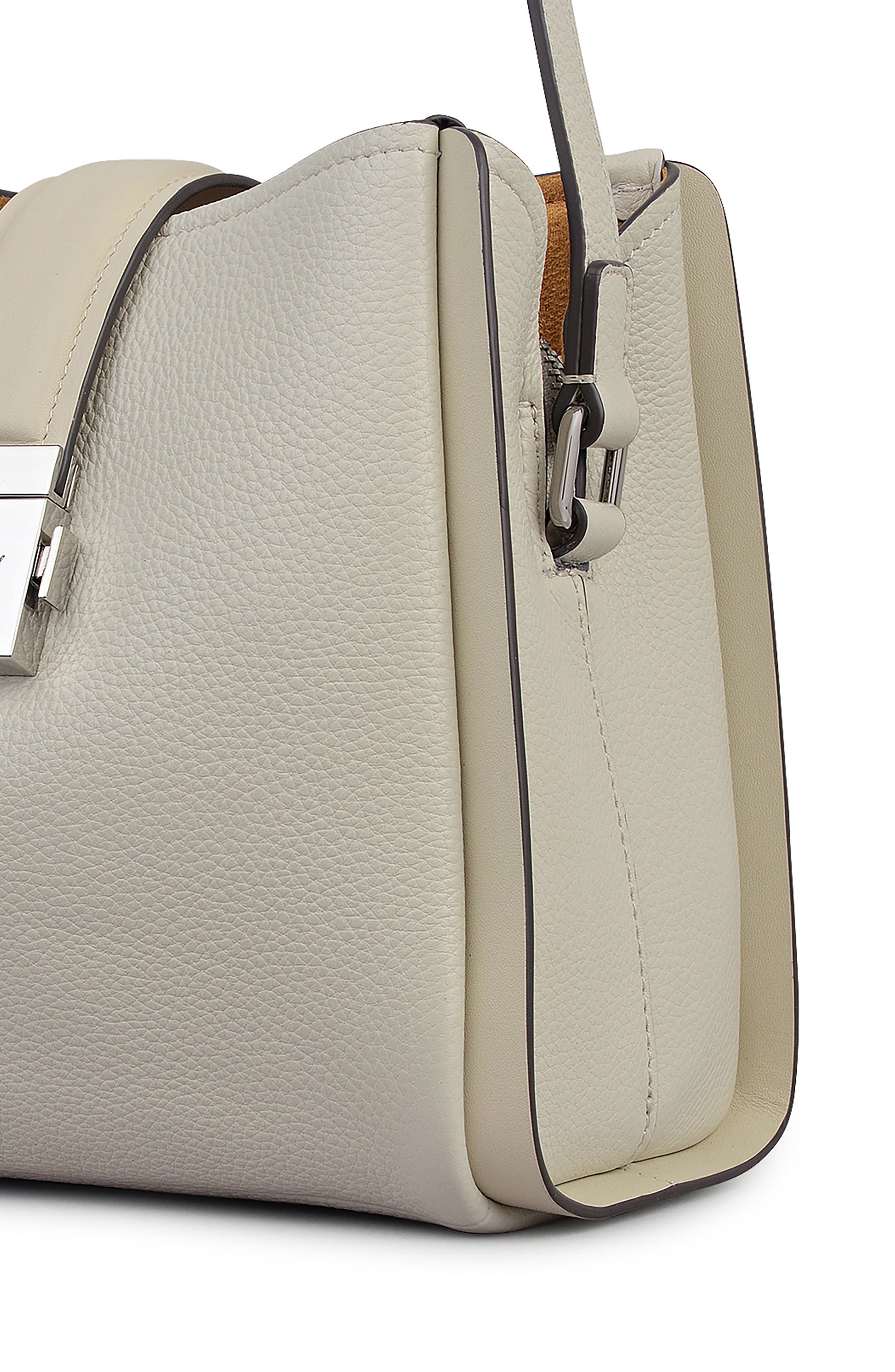 Radley Small Sloane Mews Crossbody Bag, Alternate, color, Snow