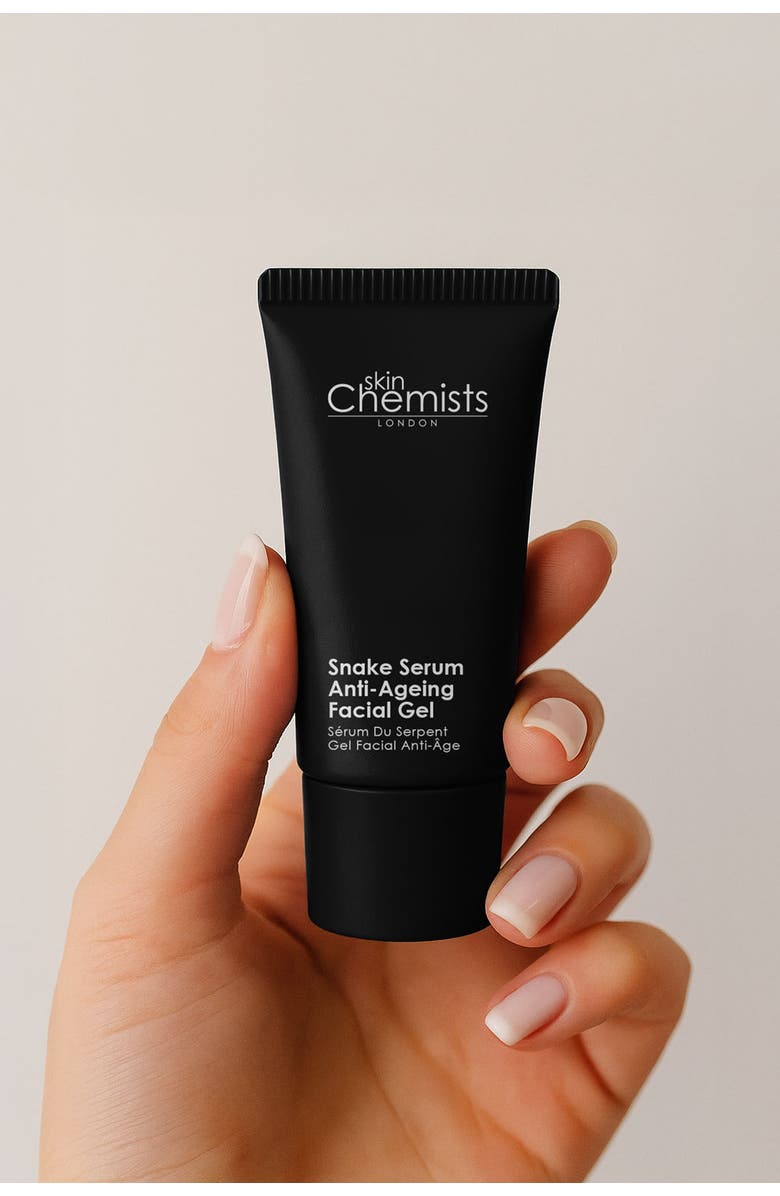 SKINCHEMISTS Snake Serum Anti-Ageing Facial Gel 30ml, Alternate, color, White