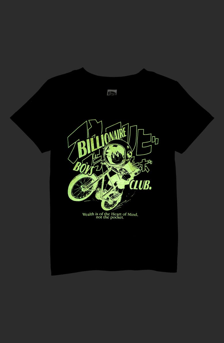 Billionaire Boys Club Kids' Ride Cotton Graphic T-Shirt, Alternate, color, Black