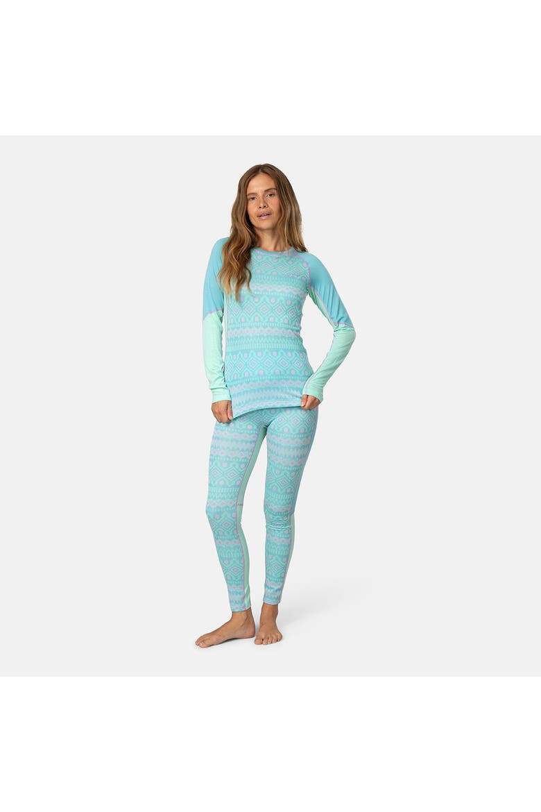 Malia Long-Sleeve Baselayer - Women's, Alternate, color, Blue Lagoon