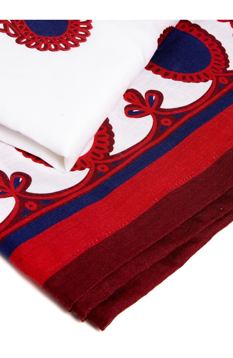 La DoubleJ Medium Tablecloth (180X280) Parnaveg Cuore Multicolor, Alternate, color, Parnaveg Cuore Multicolor