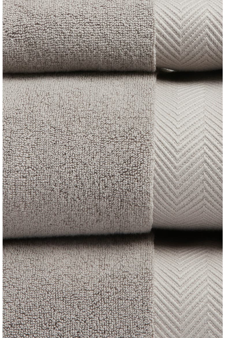 Organic Hydrocotton 4-Piece Bath Essentials Set $116 Value, Alternate, color, GREY GRIFFIN