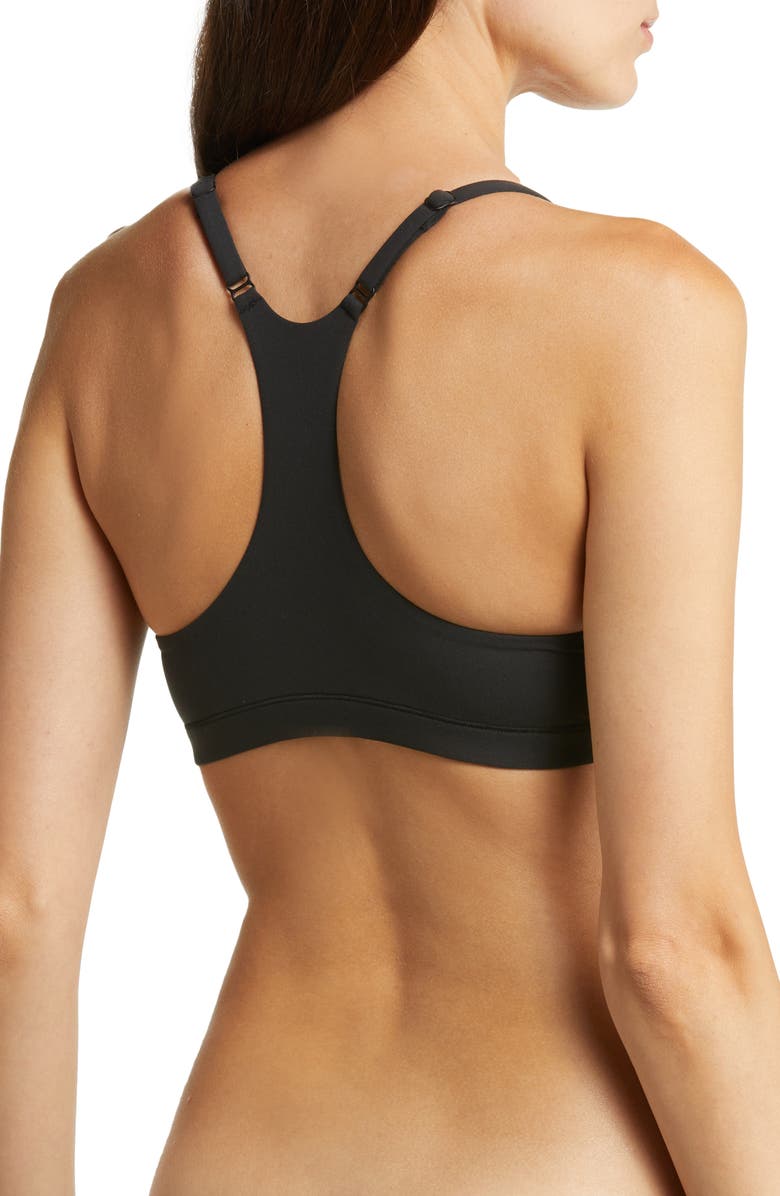 SKIMS Fits Everybody Racerback Bralette, Alternate, color, Onyx