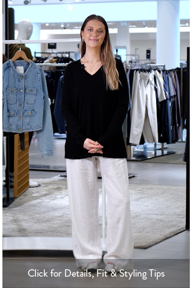 Long Sleeve V-Neck Tunic Top video