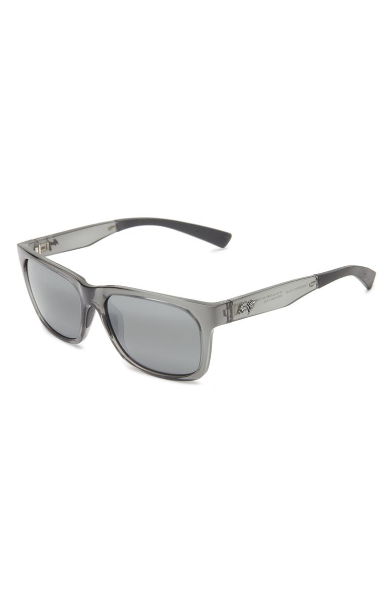 Maui Jim 56mm Bi-Gradient Square Sunglasses, Alternate, color, Grey