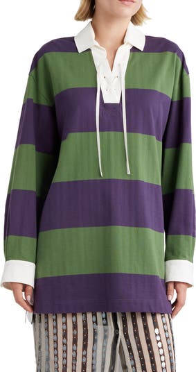 トップス DRIES VAN NOTEN Stripe Long Shirts Dries Van Noten Striped Cotton Shirt | Liberty