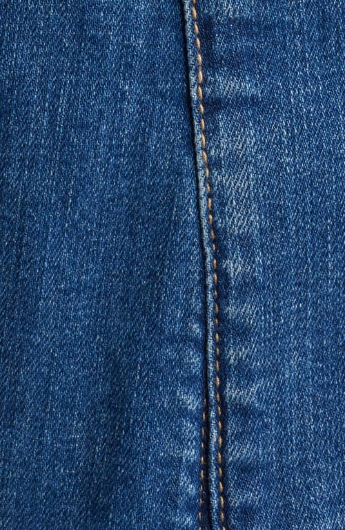 Shop Caslonr Caslon(r) Patch Pocket Denim Blazer In Medium Wash