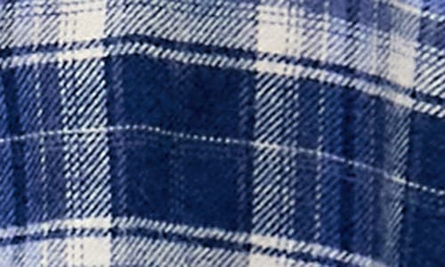 Bdg Urban Outfitters Brendan Check Oversize Button-up Shirt In Blue
