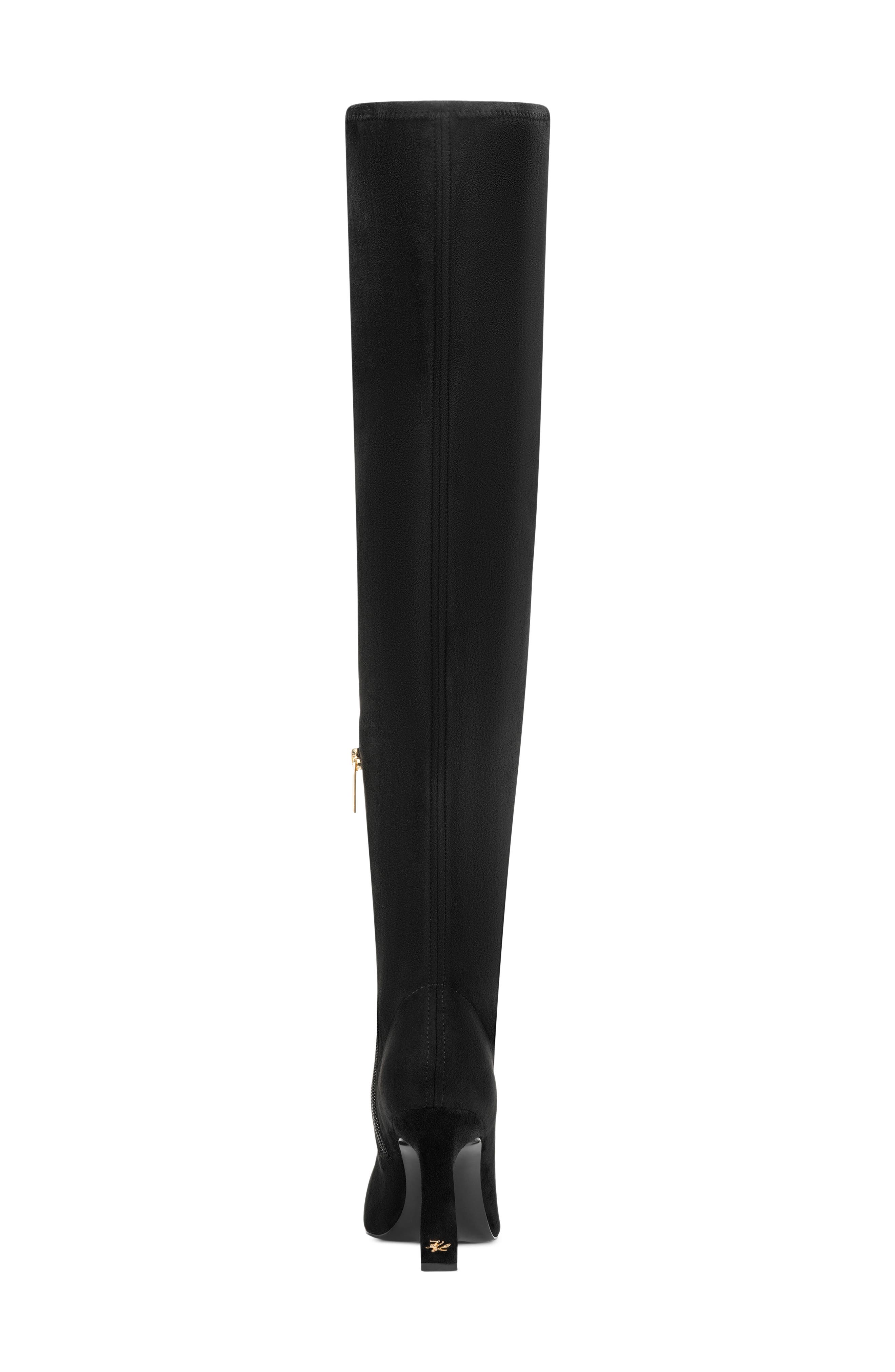 Shayla Over the Knee Boot, Alternate, color, BLACK