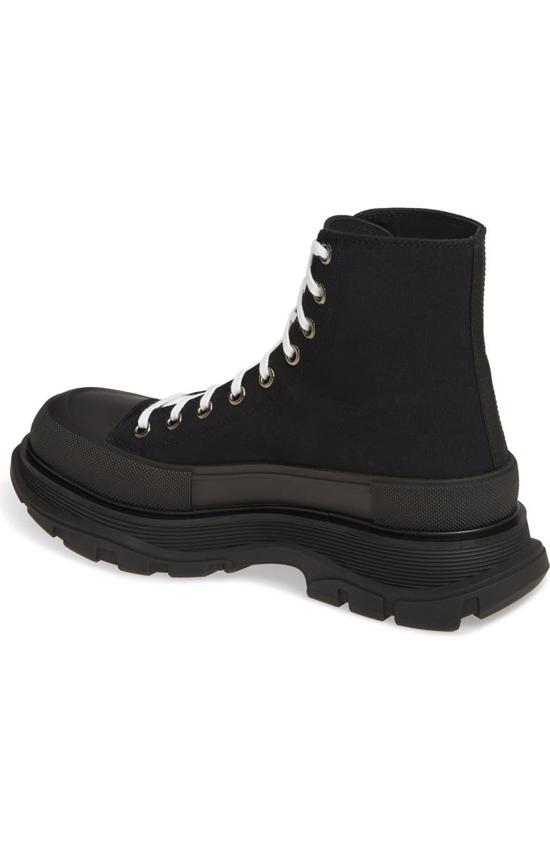 McQueen Alexander McQueen Cap Toe Boot, Alternate, color,