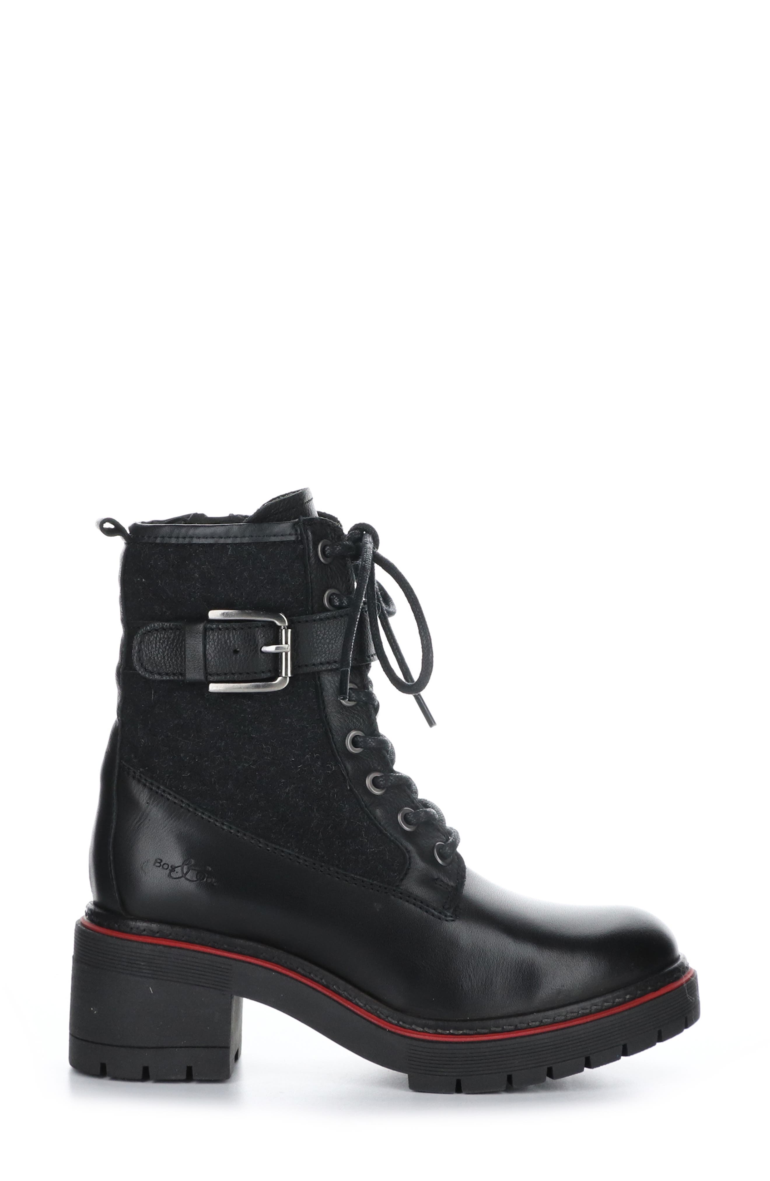 Bos. & Co. Zing Waterproof Combat Boot, Alternate, color, 