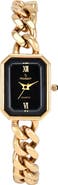 Peugeot Luxury Rectangular Link Braceket Watch- 25x20MM