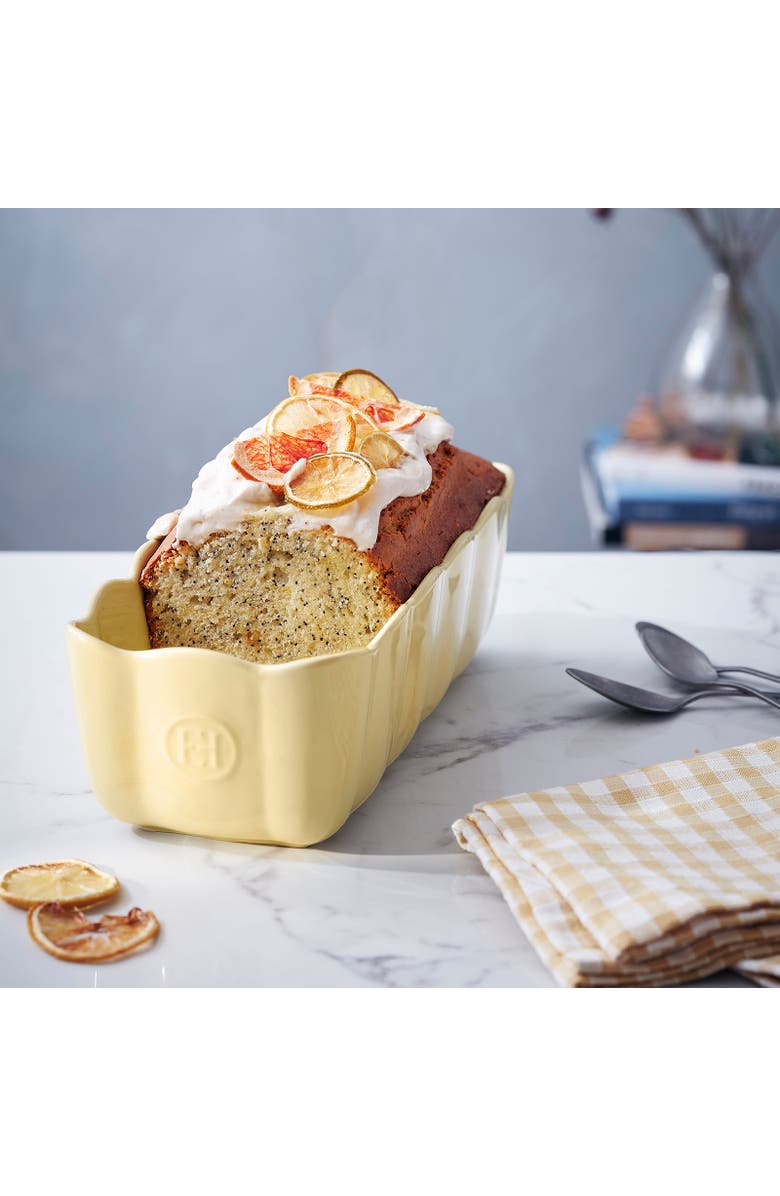 Emile Henry Madeleine Ceramic Loaf Pan, Alternate, color, Vanilla