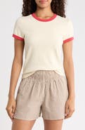 Marine Layer Lexi Rib Ringer T-Shirt