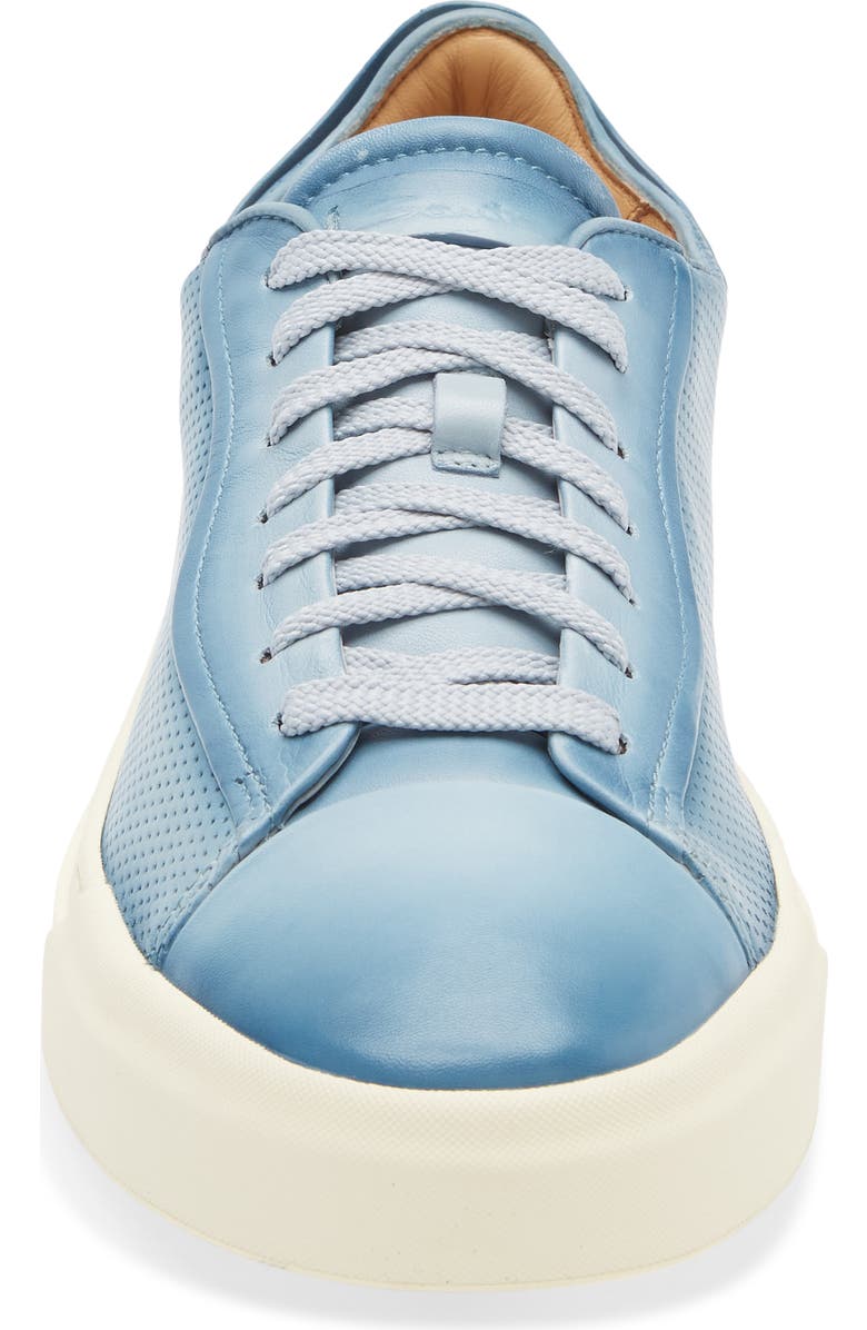 Santoni Laref Sneaker, Alternate, color, Green Blue