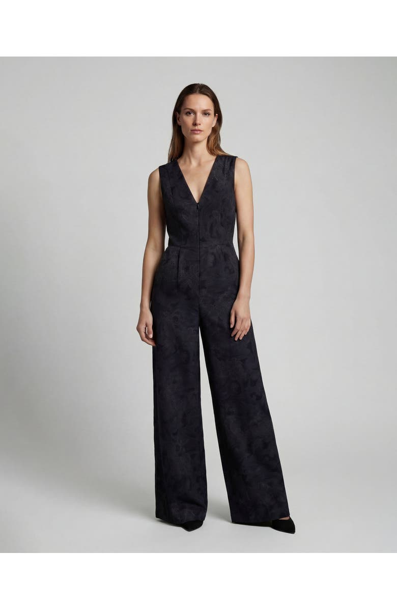 Lords of Harlech Paisley Explosion Womens Tailored Jumpsuit, Alternate, color, Paisley Explosion Black