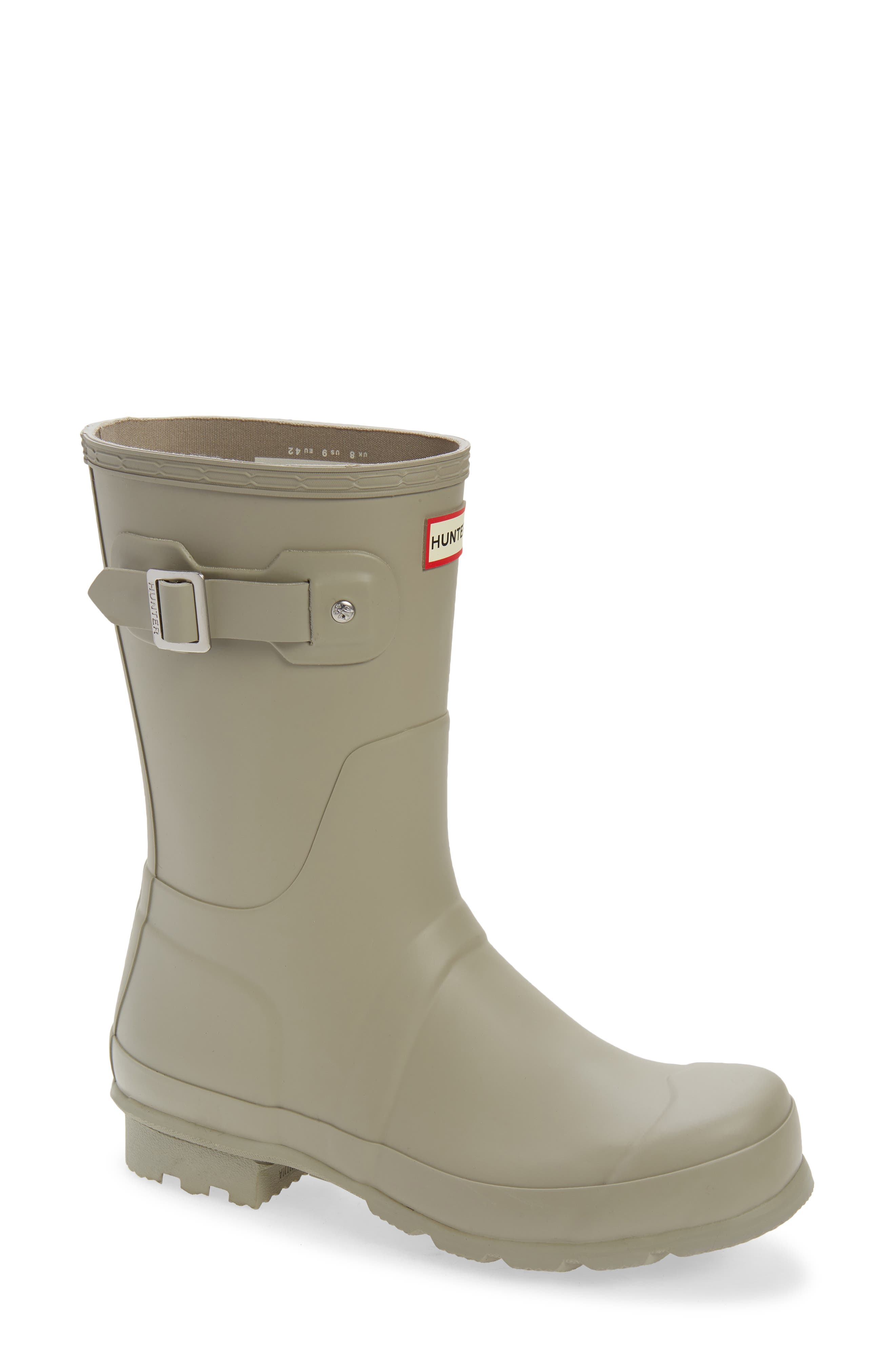 Original Short Waterproof Rain Boot, Main, color, GREY