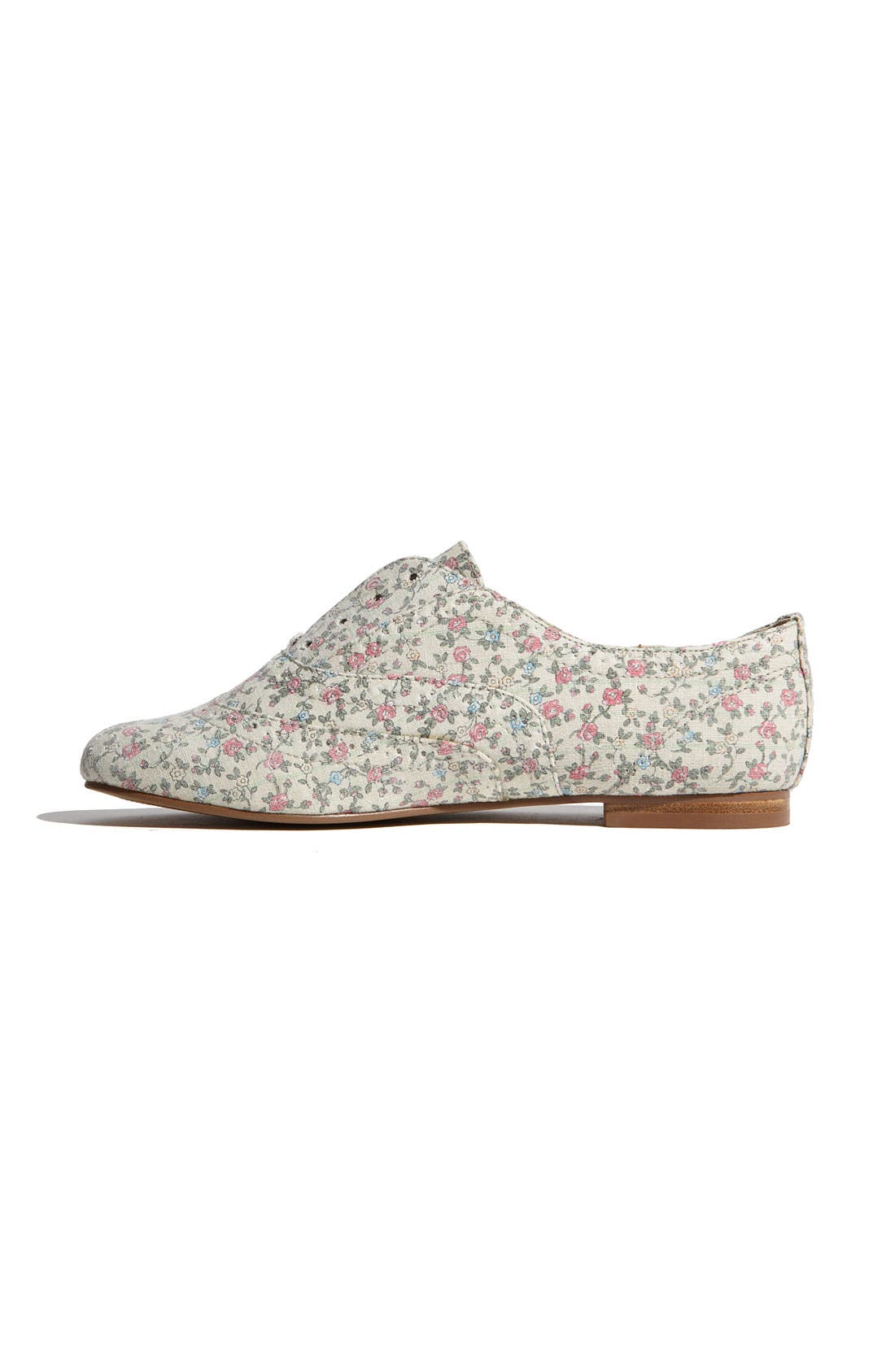 'Trouser' Laceless Oxford, Alternate, color, FLORAL