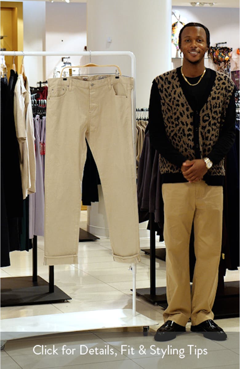 Everett Slim Straight Leg Jeans, sales video thumbnail