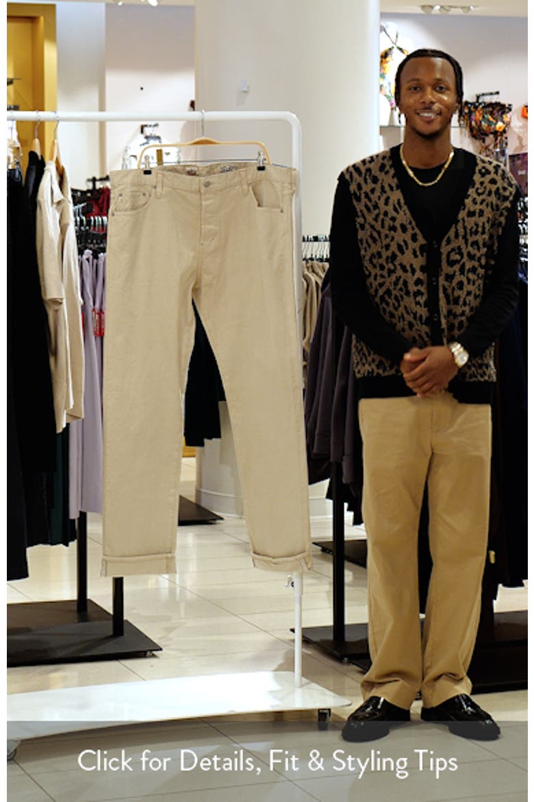 Everett Slim Straight Leg Jeans video