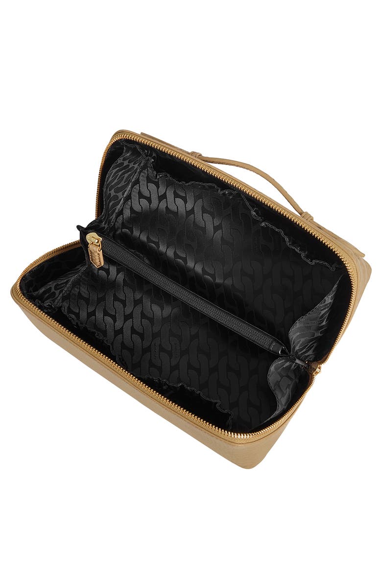 Rebecca Minkoff The Vanity Faux Leather Cosmetics Case, Alternate, color, 
