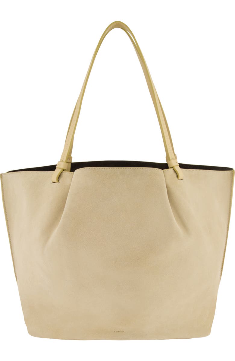 Vince Ava Leather Tote, Main, color, Maiz