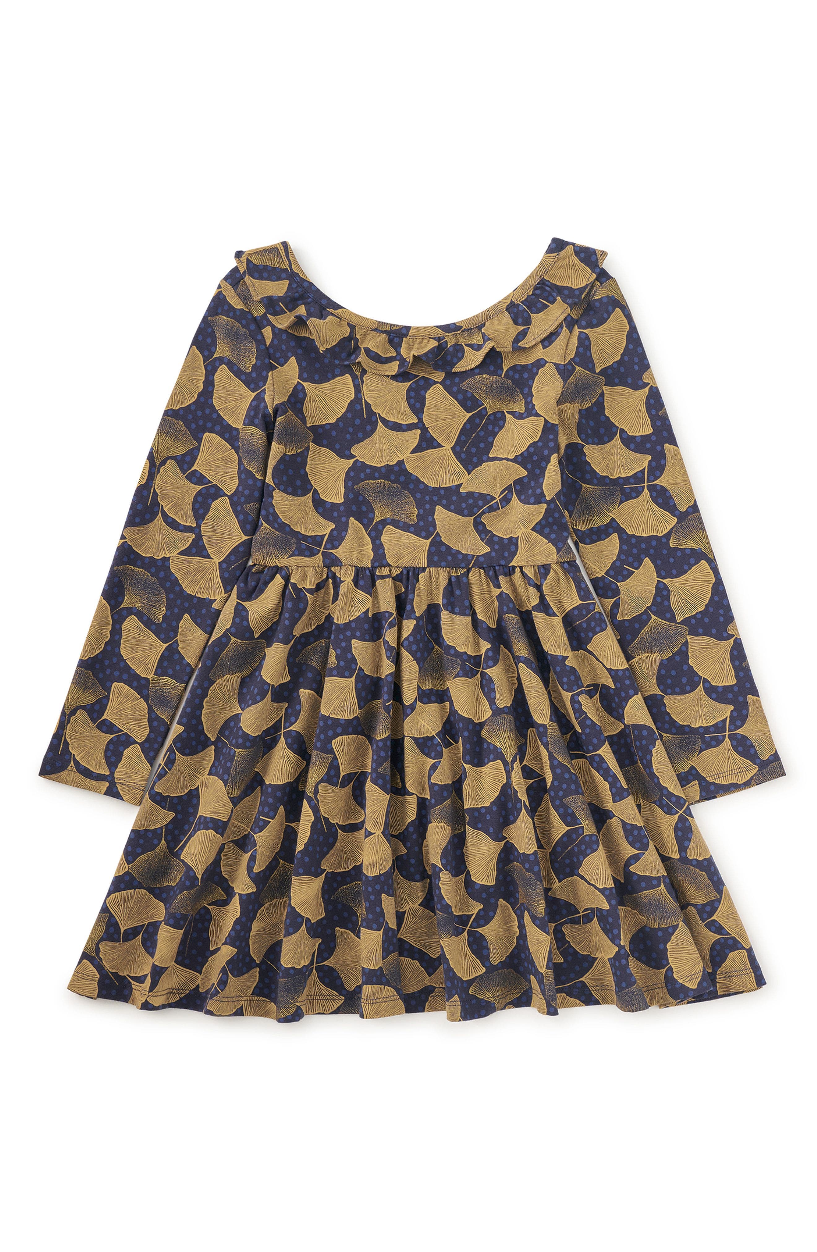 Gingko Leaf & Dot