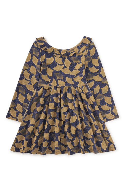 Ruffle Collar Ballet Dress