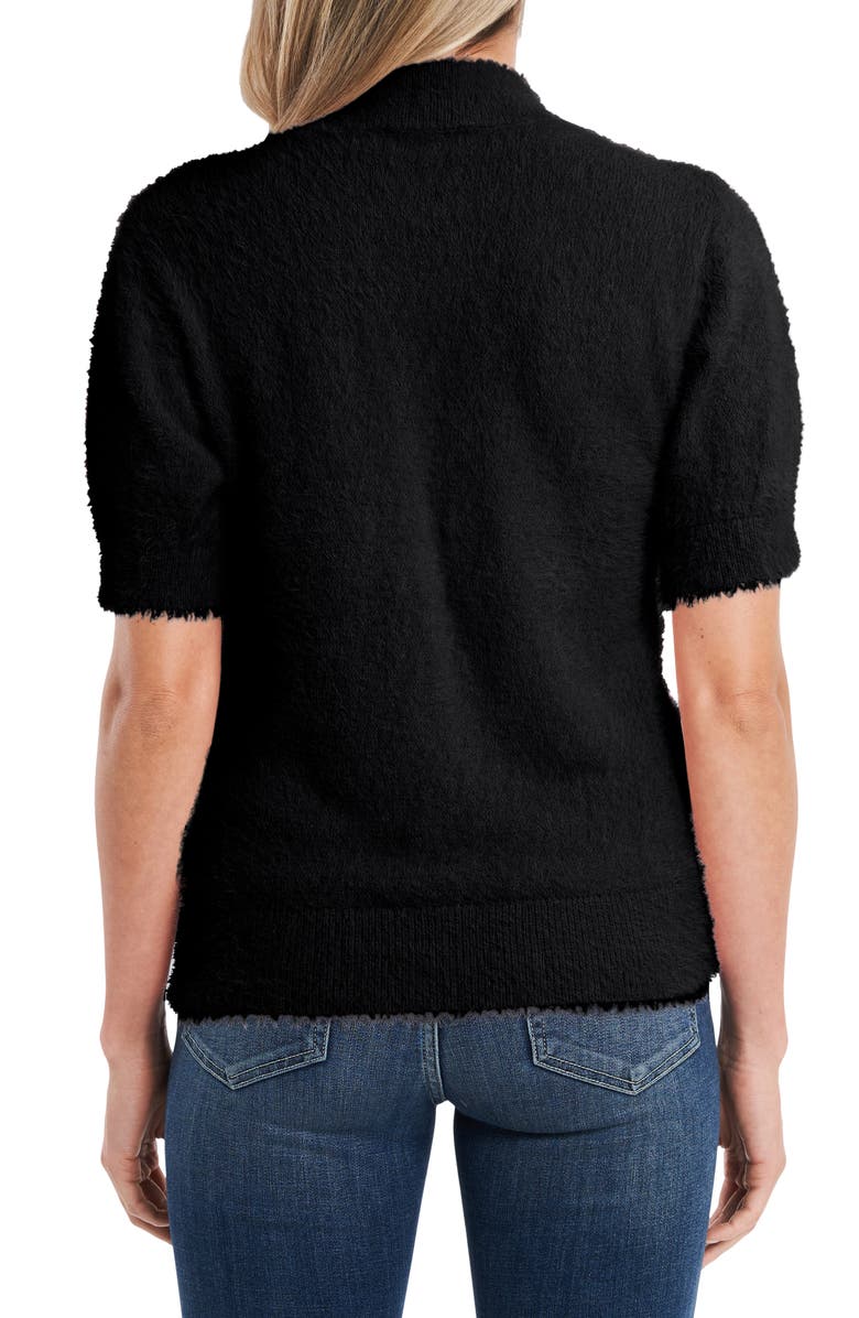 CeCe Eyelash Mock Neck Sweater, Alternate, color, 