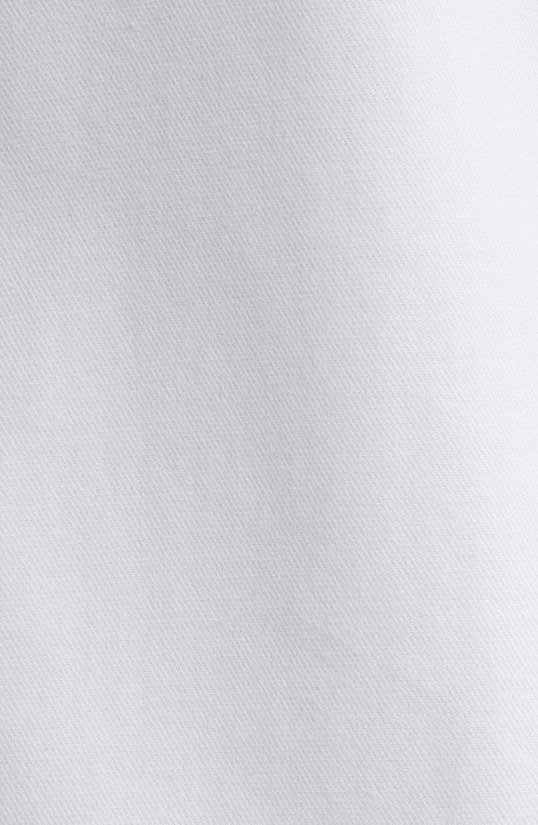 Stone Rose Nova Legacy Solid White Stretch Cotton Blend Button-Up Shirt, Alternate, color, White