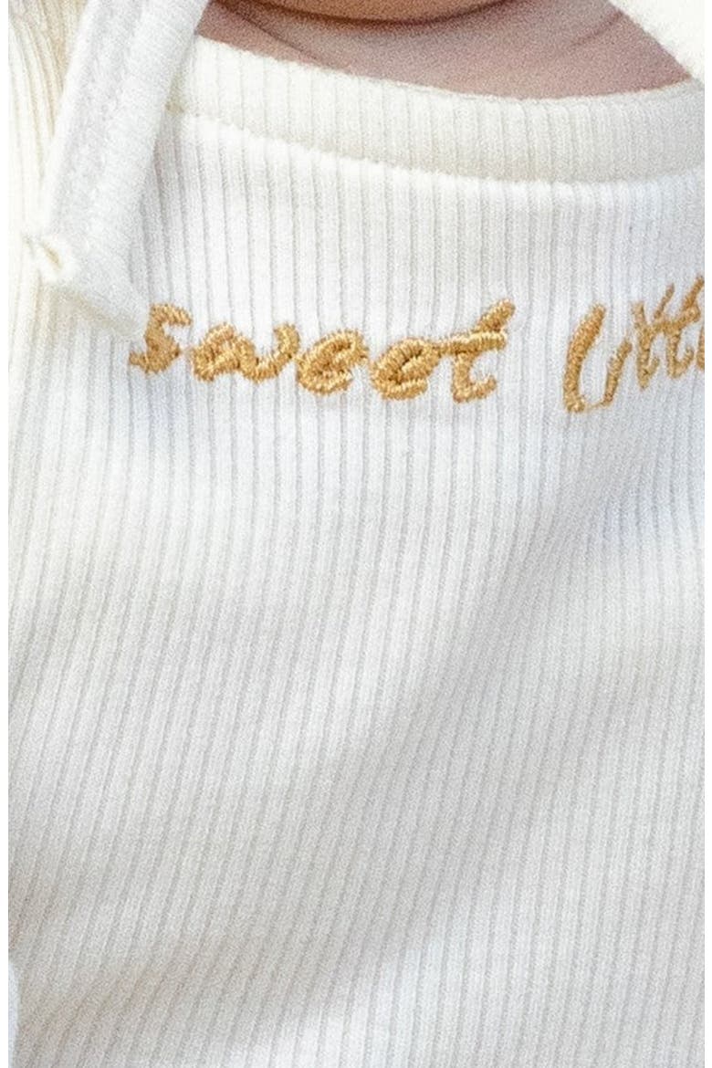 Sweet Little One Footie, Alternate, color, Ivory