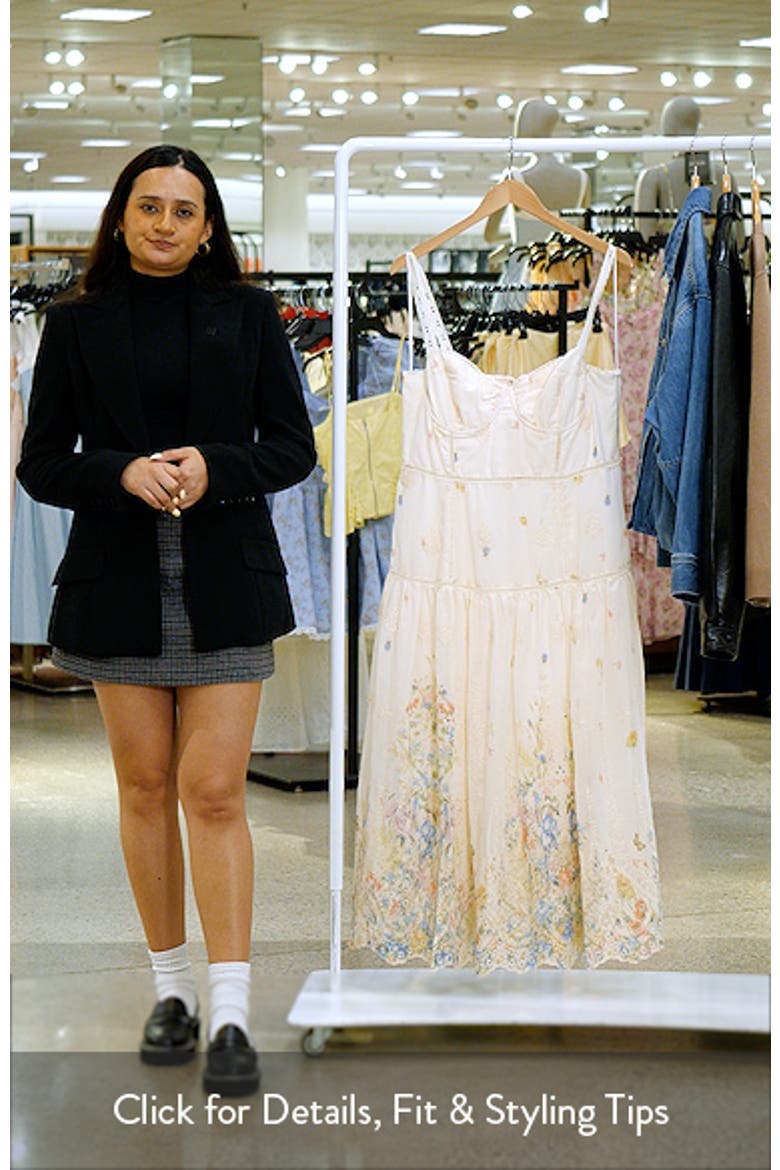 Pellagia Eyelet Maxi Dress video