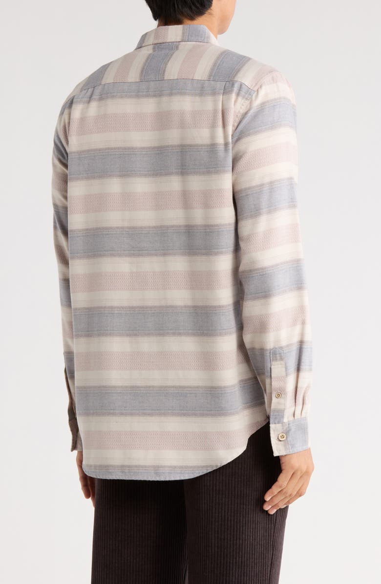 WEATHERPROOF VINTAGE Burnout Dobby Button-Up Shirt, Alternate, color, Insignia Blue