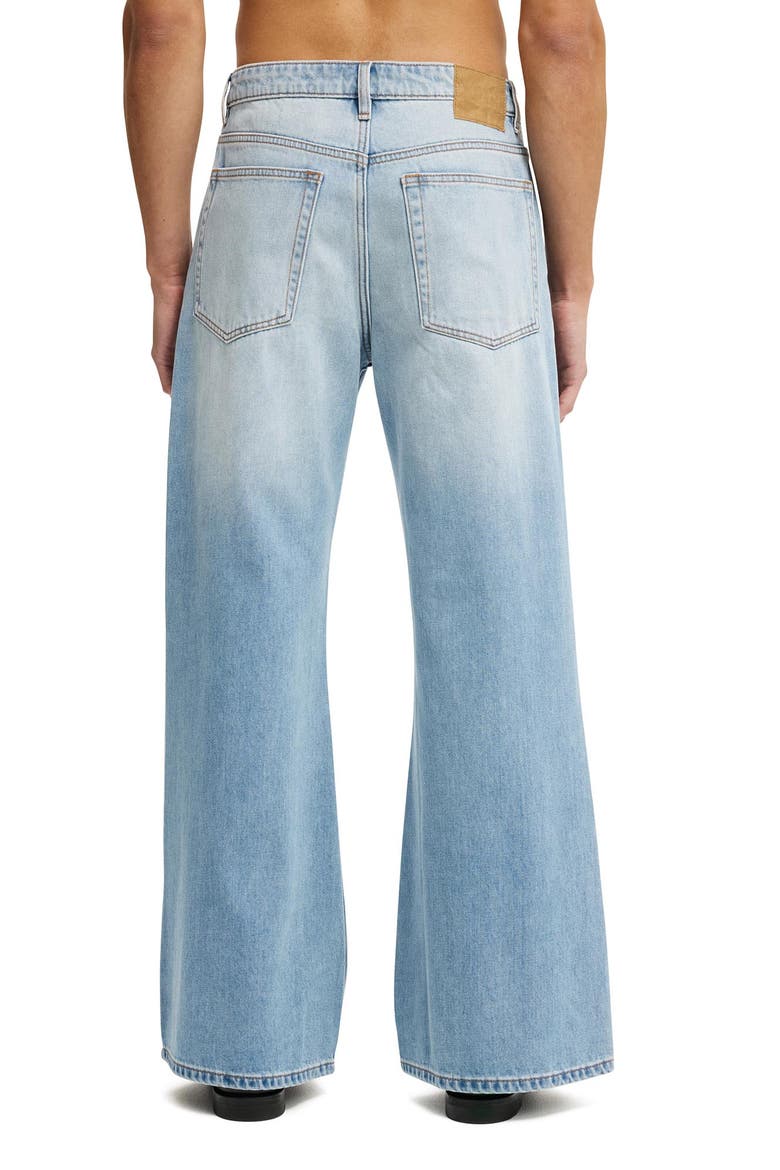 Men's Baggy Bootcut Jean, Alternate, color, Cassette Blue