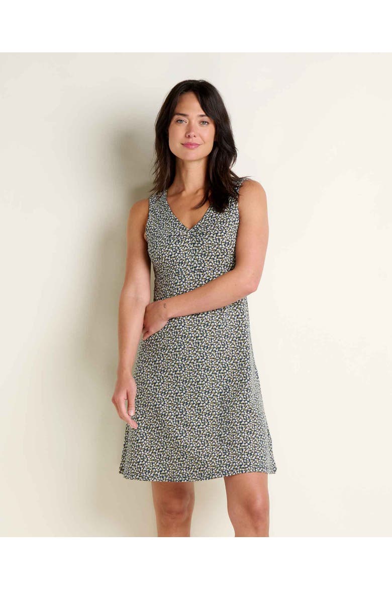 Rosemarie Sleeveless Dress, Main, color, Midnight Print