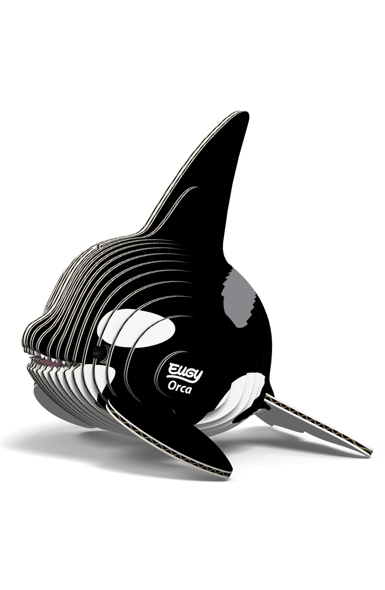 Eugy Puzzles Orca 3D Puzzle, Alternate, color, NO COLOR