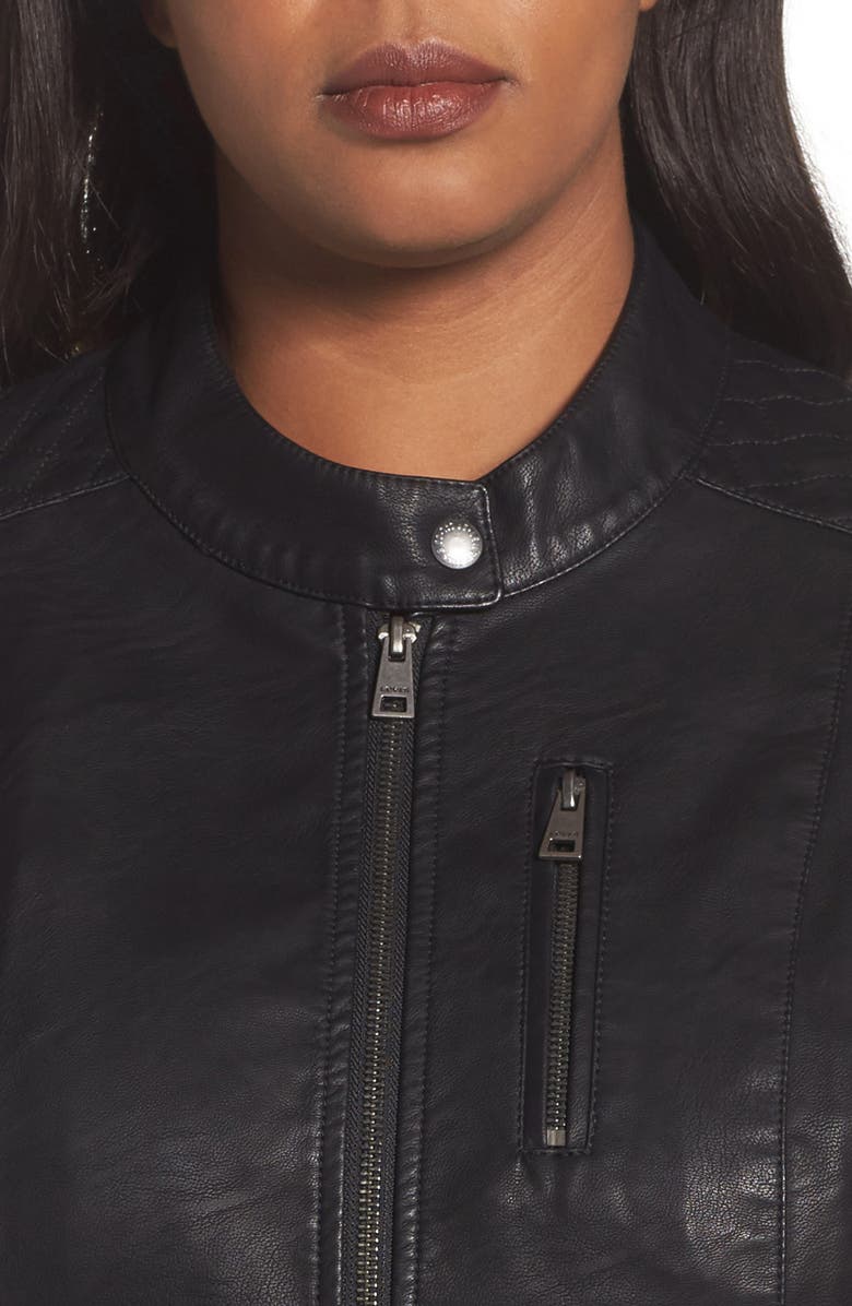 Levi's<sup>®</sup> LEVIS<sup>®</sup> Faux Leather Moto Jacket, Alternate, color, 