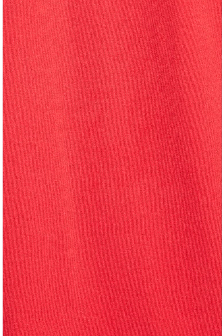 Good Fortune Cotton Tee, Alternate, color, RED