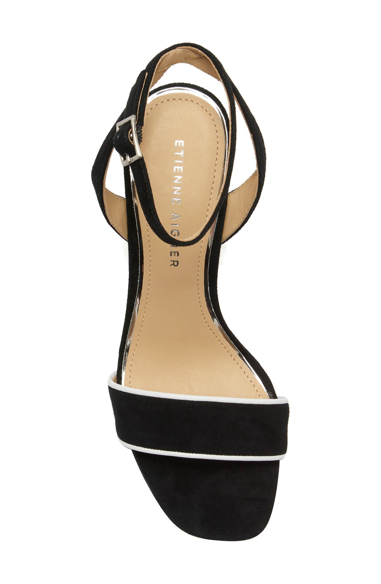 Martini Sandal, Alternate, color, BLACK LEATHER