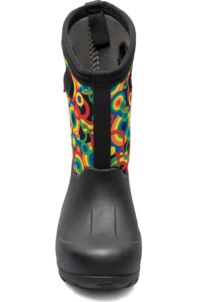 Bogs Kids' Neo-Classic Circle Geo Insulated Waterproof Winter Boot, Alternate, color,