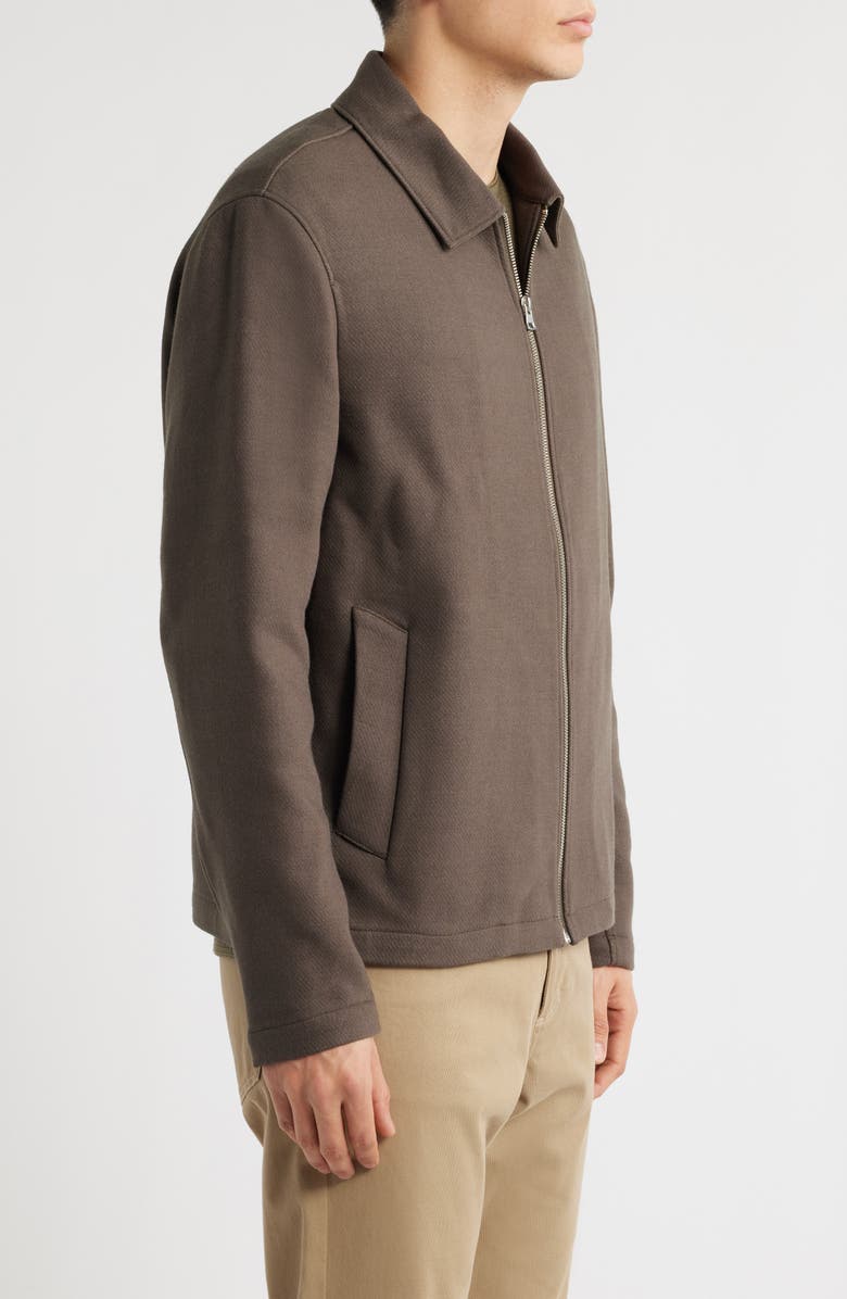 Vince Zip-Up Jacket, Alternate, color, Dark Artichoke