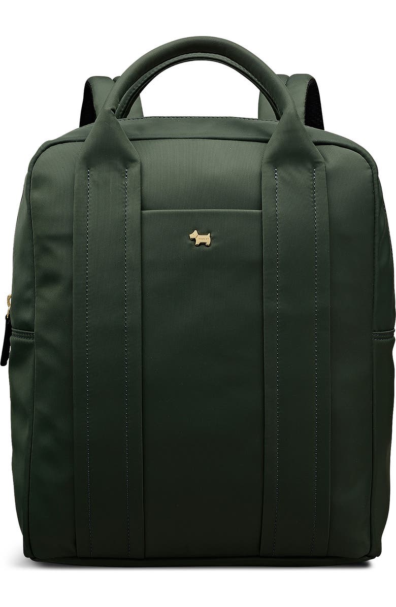 Radley Large Grove Close Recycled Polyester Backpack, Main, color, Khaki