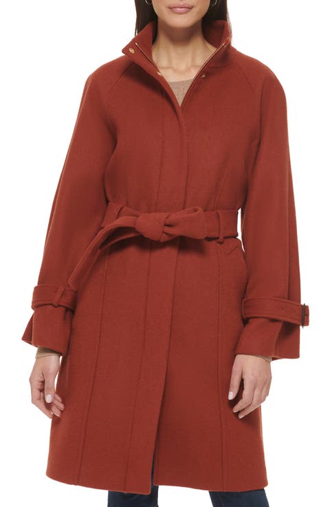 Melton Belted Coat