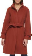 Cole Haan Melton Belted Coat