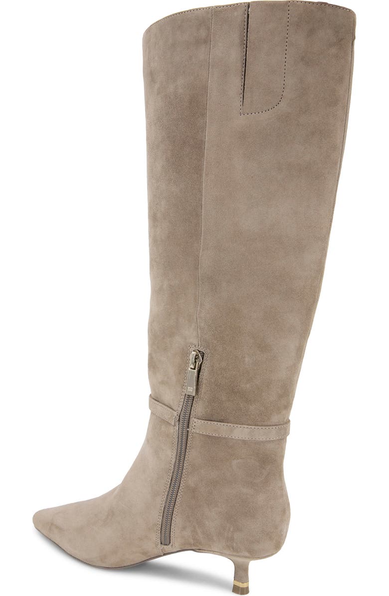 Kenneth Cole Marais Knee High Boot, Alternate, color, Taupe Suede