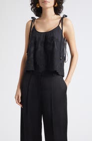 Ramy Brook Elsie Tie Strap Tank
