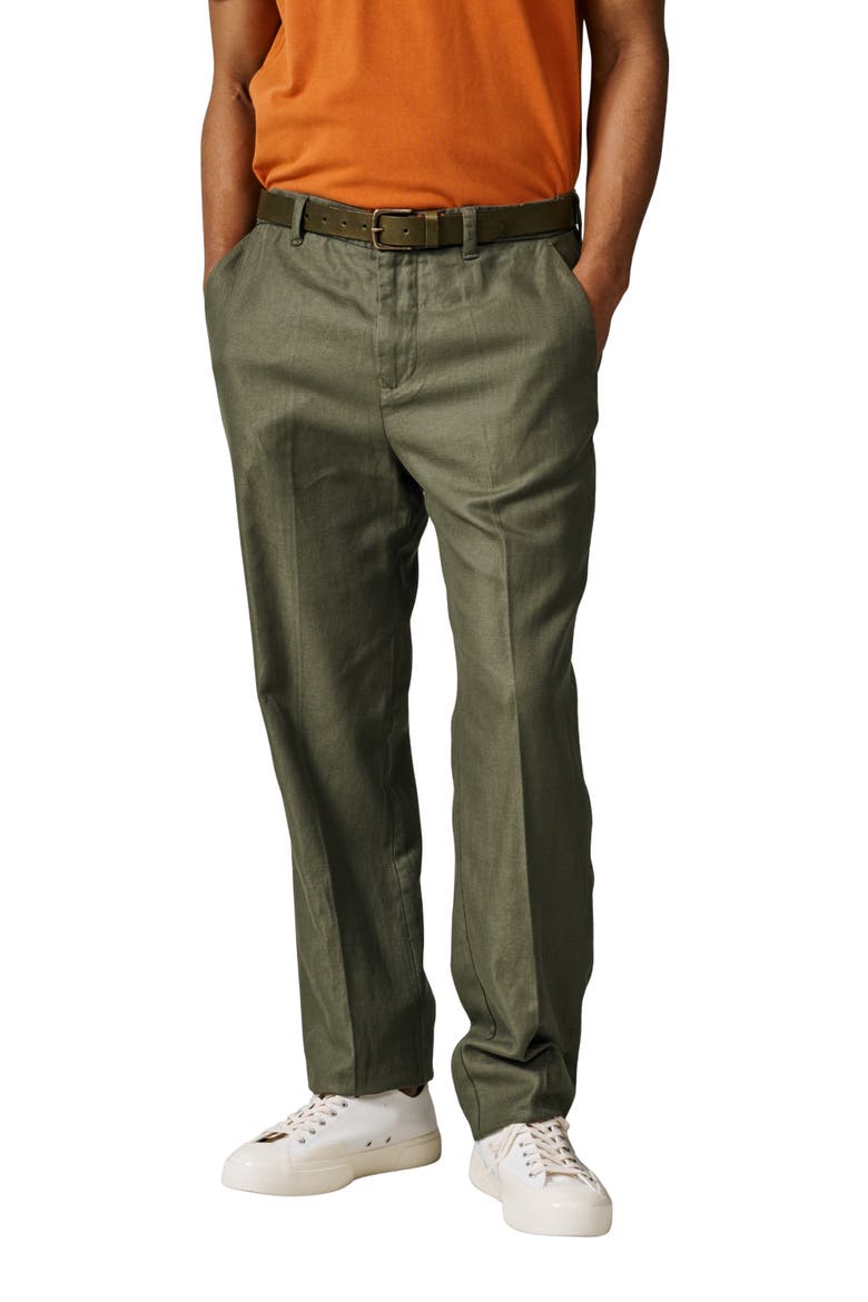 Axholme Slim Leg Suit Trouser, Main, color, Khaki
